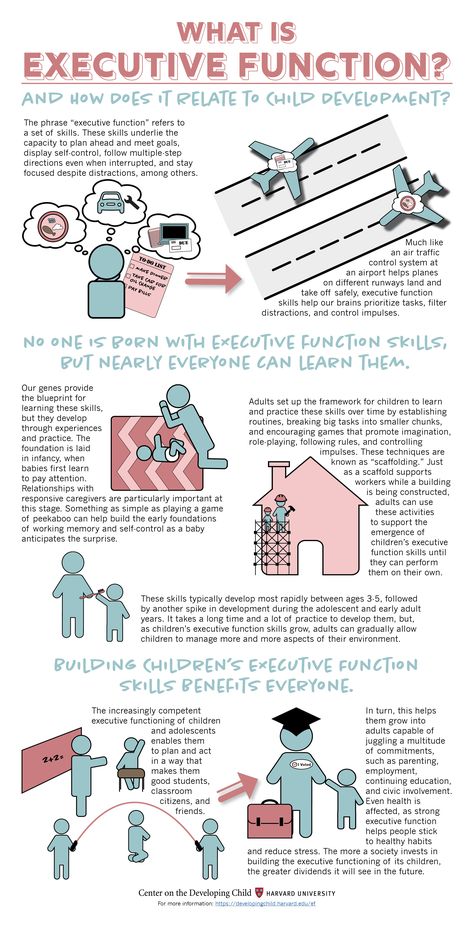 Smart But Scattered, Executive Function Preschool, Executive Functions Activities, How To Improve Executive Functioning, Executive Function Disorder, Improving Executive Functioning, Brain Development Children, Piaget Theory Of Cognitive Development, Executive Functioning Strategies