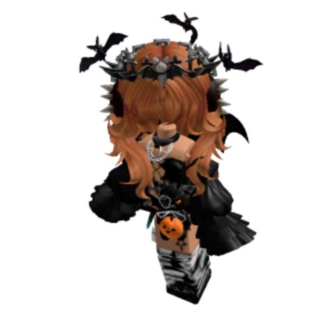 2023 Roblox Avatars, Roblox Avatars Halloween, Roblox Halloween Avatar, Cute Roblox Avatars Girl, Halloween Roblox Avatar, Avatar Halloween, Murakami Flower, Girls Halloween Outfits, Roblox Emo Outfits