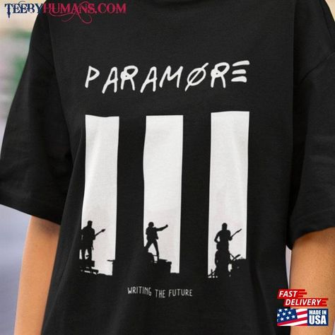 Paramore Band Shirt Hayley Williams Merch Tour Classic Unisex Check more at https://teebyhumans.com/product/paramore-band-shirt-hayley-williams-merch-tour-classic-unisex/ Paramore Merch, Paramore Band, Tour Merch, Hayley Williams, Band Shirt, Paramore, Band Shirts, Band, Sweatshirts