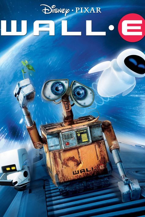 Wall E Movie, Cars Disney Pixar, Animated Movie Posters, Movie Poster Frames, Auto Poster, Childhood Movies, Walt Disney Pictures, Animation Movie, Pixar Movies