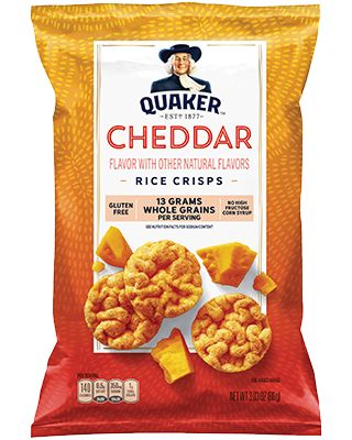 Quaker Rice Cakes, Healthy Chip Alternative, Cheese Rice, Rice Crisps, Rice Snacks, Flavored Rice, Oats Quaker, Favorite Dips, Gluten Free Rice