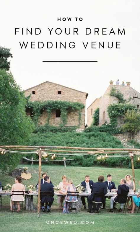 How to Find Your Dream Wedding Venue for your perfect wedding! #weddingreception #weddingvenueideas #weddingplanningtips  #oncewed Outdoor Wedding Reception Decorations, Outdoor Wedding Inspiration, Dream Wedding Venues, Wedding Branding, Wedding Photo Booth, Venue Wedding, Outdoor Wedding Reception, Unique Wedding Venues, Wedding Planning Advice