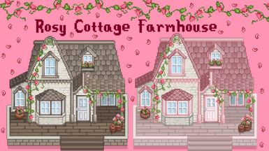 Pixel Art Cottage, Small Brick Cottage, Stardew Mods, Stardew Farms, Stardew Valley Layout, Stardew Valley Tips, Stardew Valley Farms, Star Valley, Valley Cottage