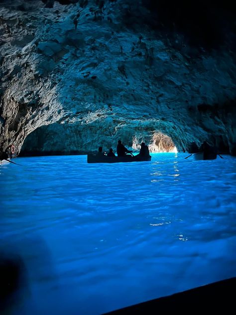 Capri Blue Grotto Capri Italy Blue Grotto, Blue Grotto Capri, Blue Grotto, Capri Italy, Places In Italy, Adventure Aesthetic, Italy Aesthetic, Naples Italy, Dream Travel Destinations