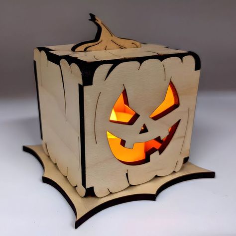 Create engaging layered paper ornaments that add charm to any occasion! Perfect as gifts or festive decorations, these Cricut projects are sure to impress everyone around you. Laser Ideas Projects, Halloween Laser Cut Ideas, Laser Cut Projects, Scary Halloween Decorations Diy, Led Tea Light Candles, Tea Light Lanterns, Homemade Halloween Decorations, Laser Cut Wood Crafts, Halloween Festivities