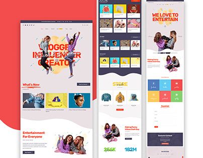 Check out new work on my @Behance profile: "Influencer Website Design" http://be.net/gallery/173319649/Influencer-Website-Design Influencer Website Design, Influencer Website, Event Website, Wordpress Website Design, Website Designing, Instagram Influencer, Wordpress Website, New Work, Work On