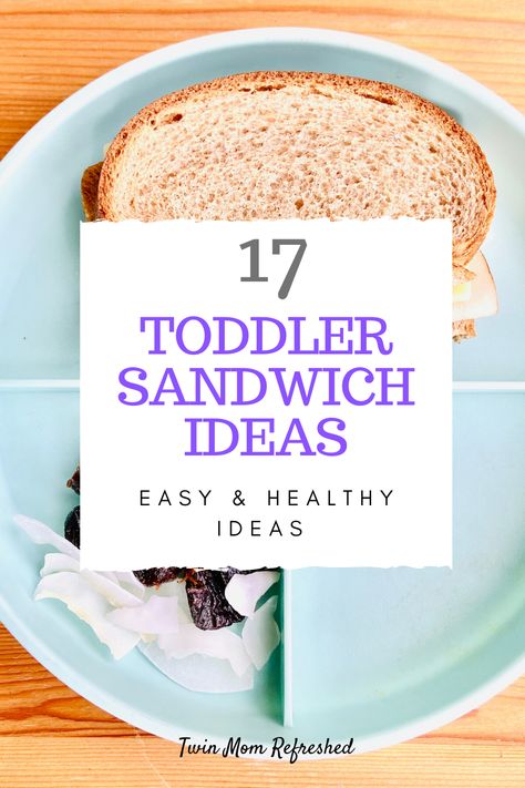 Kid Friendly Sandwiches, Easy Sandwich Ideas, Toddler Sandwiches, Easy Toddler Lunches, Kid Sandwiches, Diy Lotions, Easy Kid Friendly Dinners, Picky Toddler Meals, Easy Sandwich