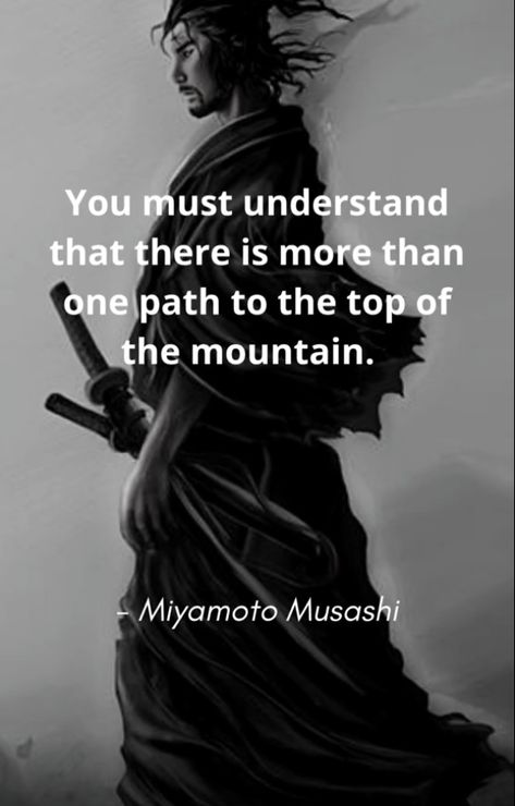 This is one of the Best Quotes written by the Old Samurai Artist Musashi Miyamoto I believe in Your Success "Dont Change your Goal but Change your Path to the Goal"💪 Samurai Quotes Wisdom, The Last Samurai Quotes, Anime Widgetsmith, Deadly Quotes, Musashi Quotes, Old Samurai, Miyamoto Musashi Quote, Onna Bugeisha, Java Quotes