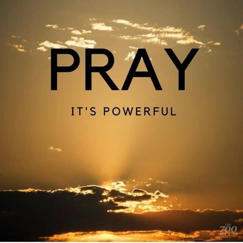 Pray. It's powerful Prayer Works, Prayer Changes Things, The Power Of Prayer, Pray Without Ceasing, Ayat Alkitab, Prayer Life, Prayer Room, Prayer Warrior, Faith Prayer