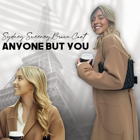 Anyone But You Sydney Sweeney Brown Coat Regain your fashion influence with the Sydney Sweeney Brown Coat. The opulent staple to layer up on every outfit and see brilliance. SHOP NOW: t.ly/Fpcj0 #anyonebutyou #anyonebutyoumovie #sydneysweeney #sydneysweeneystyle #Sydneysweeneybrowncoat #browncoat #haloweencoat #haloweenjacketsale #haloweenjacketcoat #haloweencolor #vintagehalloweenforsale #haloween I Sydney Sweeney, Brown Coat, Jacket Sale, Vintage Halloween, Sydney, Coats Jackets, Shop Now, Quick Saves, Color