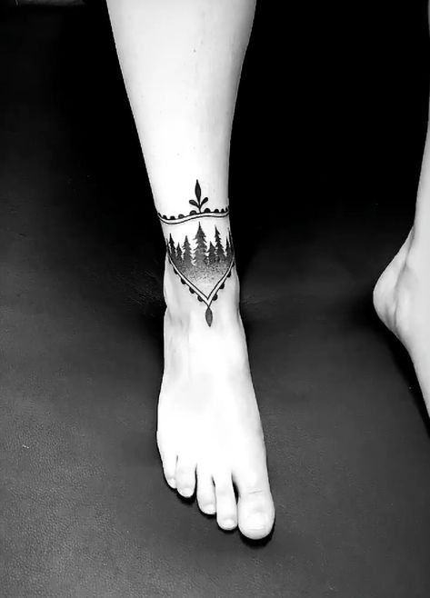 Finnish Tattoos For Women, Norwegian Tattoo Women, Finnish Tattoo, Norwegian Tattoo, Swedish Tattoo, Forest Tattoo, Tattoos Inspo, Forest Tattoos, Triangle Tattoo