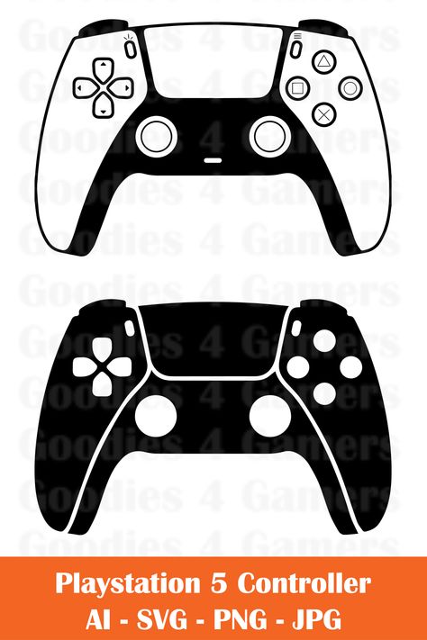 Ps5 Controller Aesthetic, Gamer Controller, Melon Cake, Playstation Controller, Ps5 Controller, Cricut Design Studio, Playstation 5, Cricut Maker, Game Controller