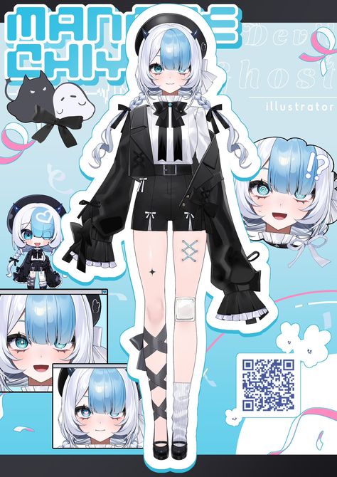 V Model, Adopt Idea, Paper Puppets, Perspective Art, Pop Culture Art, Digital Art Anime, Character Sheet, Graphic Design Poster, Anime Poses Reference