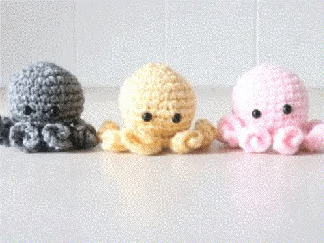 Free No Sew Amigurumi Octopus Pattern | Knits and Knots by AME Crochet No Sew Octopus Free Pattern, No Sew Crochet Octopus Pattern, Tiny Crochet Octopus Pattern, Mini Octopus Crochet Pattern No Sew, Free Mini Octopus Crochet Pattern, Mini Flamingo Crochet Pattern Free, Tiny Crochet Octopus, Squid Free Crochet Pattern, Crochet Simple Arumigumi