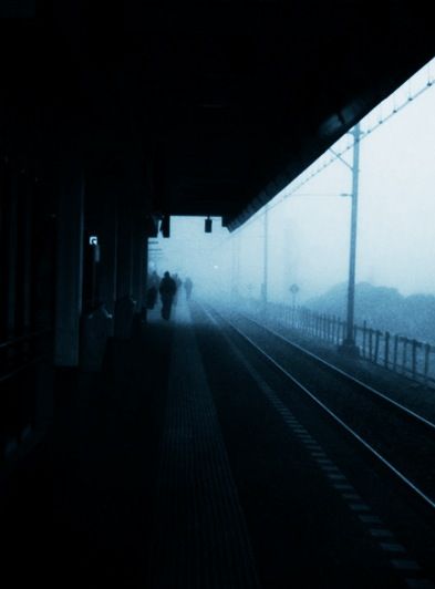 HAUNTED TRAIN STATION Apocalypse Landscape, Abandoned Train Station, Abandoned Train, Aesthetic Space, Train Art, Dark City, Random Pictures, Photo Blog, Instagram Theme