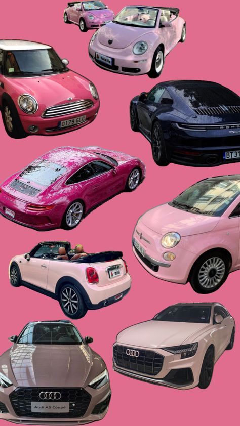 Pink blushy Fiat 500 Fiat 500 Pink, Inspo Wallpaper, Fiat Cars, Girly Car, Future Car, Fiat 500, Dream Cars, Cars, Pink