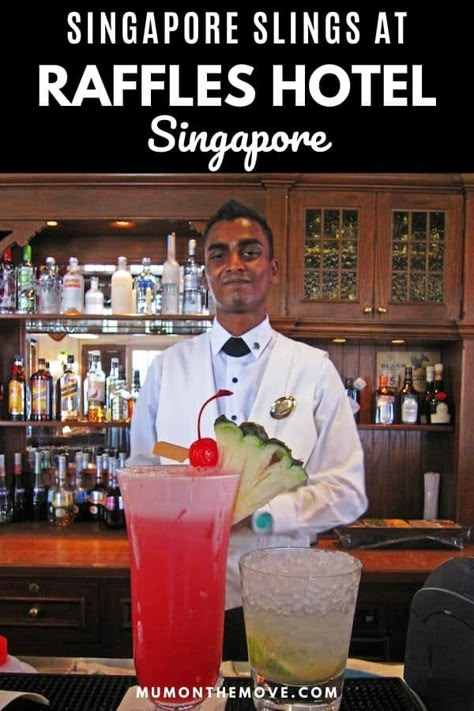 Singapore Sling Cocktail Recipe, Singapore Sling Recipe, Singapore Sling Cocktail, Raffles Hotel Singapore, Tiger Beer, Singapore Sling, Famous Cocktails, Cherry Brandy, Long Island Iced Tea