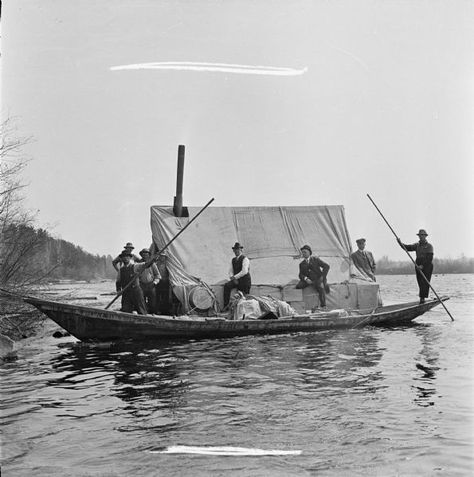 Log Drive on Wisconsin River | Photograph | Wisconsin Historical Society Boat Driving, Business Manager, Joseph Smith, Historical Images, Historical Society, Early 20th Century, Prints For Sale, Wisconsin, 20th Century