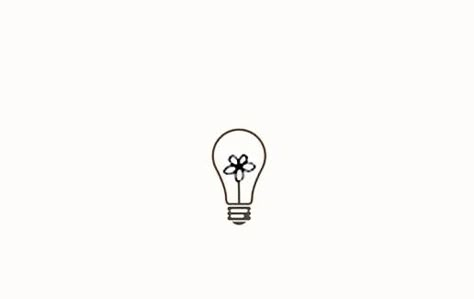 Simple Light Bulb Drawing, Minimalist Light Bulb Tattoo, Tiny Light Bulb Tattoo, One Line Light Bulb Tattoo, Fine Line Light Bulb Tattoo, Lightbulb With Flowers Inside Tattoo, Small Light Bulb Tattoo, Small Lightbulb Tattoo, Lightbulb Flower Tattoo