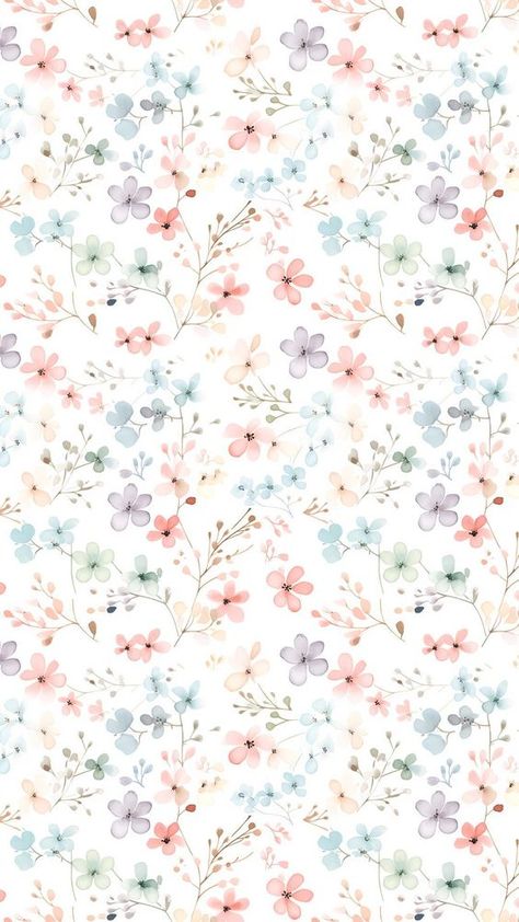 For Wallpaper, Creative Fabrica, Floral Pattern, Mac, Laptop, Pastel, Wallpapers, Iphone, Bedroom