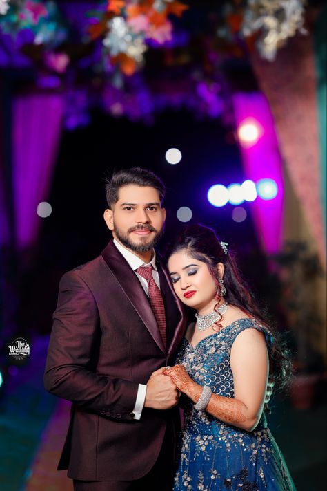 For bookings & enquiry call us on : 7415156502 Reception Couple Photo, Engegment Pose Indian, Engagement Closeup, Ring Ceremony Couple Poses, Reception Couple Shoot, Reception Photography Poses, Engagement Couple Poses Indian, Reception Couple Poses, Ring Ceremony Photography