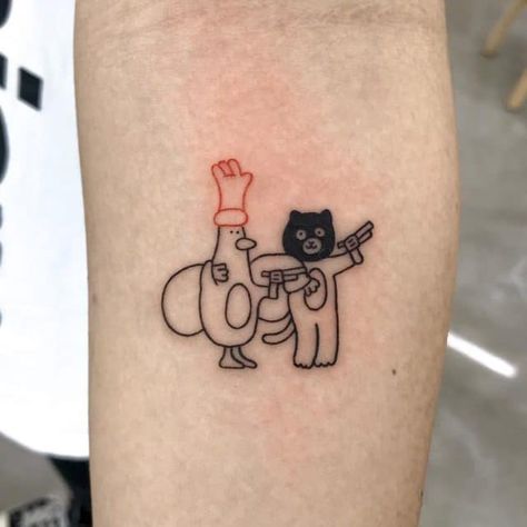 Tattoo Artist Goodmorningtown | Tattoo | ARTWOONZ 25 Tattoo, 심플한 그림, Artist Tattoo, Korea Seoul, Poke Tattoo, Matching Tattoo, Funny Tattoos, Aesthetic Tattoo, Dream Tattoos