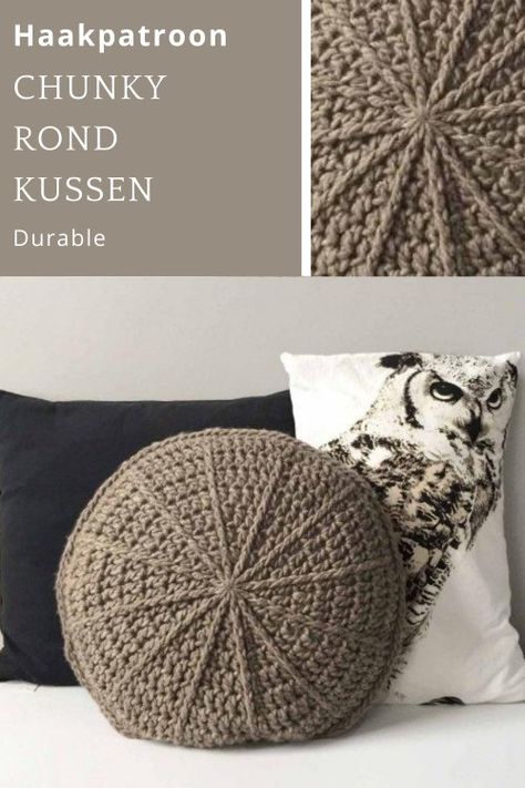 Modern Haken, Pixel Pattern, Crochet Home, Pillow Pattern, Diy Crochet, Granny Square, Stuff To Do, Knitting Patterns, Crochet Patterns