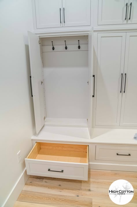 Hanging Drawers, Mudroom Remodel, Mudroom Storage, Armoire Entree, Mudroom Closet, Mudroom Cabinets, Mudroom Makeover, Entry Closet, Mud Room Entry