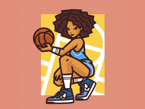 Basketball Player Drawing, Basketball Tutorial, Stocking Art, Drawing Amazing, Basketball Painting, Basketball Cartoon, Girl Basketball, Basketball Drawings, Basketball Clipart