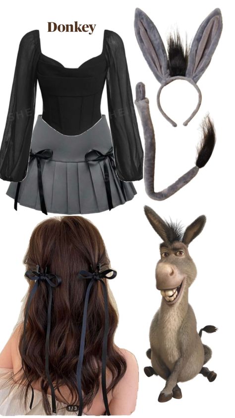 Donkey Vision Board Donkey Costume, Womens Costume, Costumes For Women, Vision Board, Halloween