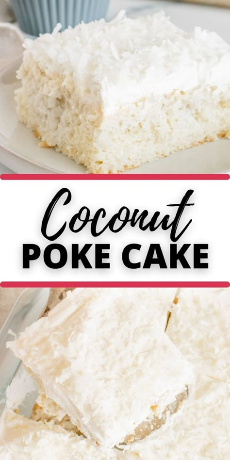 Coconut Cream Pie Filling, Old Fashioned Coconut Cream Pie, Coconut Poke Cake, Dessert Coconut, Coconut Poke Cakes, Cream Pie Filling, Coconut Cream Cake, Coconut Cake Recipe, Coconut Desserts