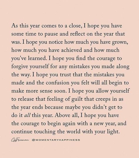 The Past Year Quotes, Past Year Quotes, Reflecting On The Past Year, Love Vows, New Years Eve Day, Cute Inspirational Quotes, Year Quotes, Quotes Deep Feelings, Spirituality Energy