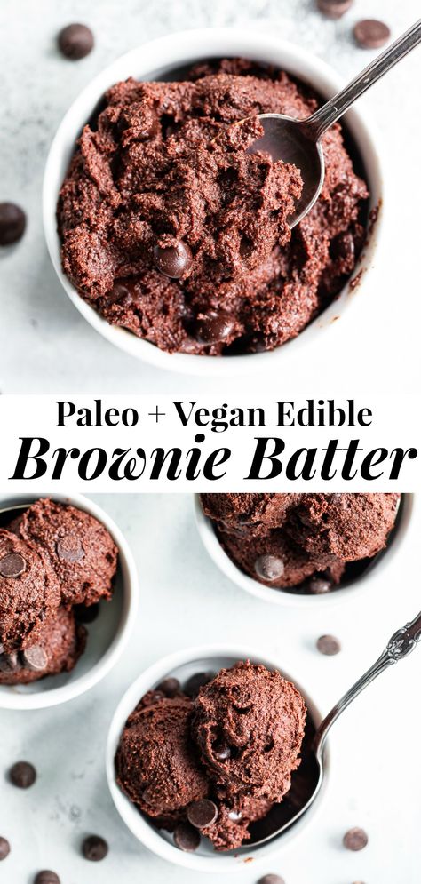 Paleo Vegan Dessert, Edible Brownie Batter, Aip Treats, Easy Chocolate Pudding, Healthier Baking, Paleo Running Momma, Healthier Treats, Healthier Desserts, Paleo Baking