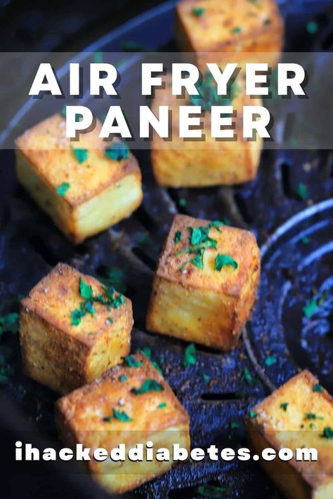 Airfryer Paneer Recipes, Recipes Using Paneer Cheese, What To Make With Paneer, Paneer Air Fryer, Indian Cheese Paneer Recipes, Paneer Recipes Air Fryer, Fried Paneer Recipes, Keto Paneer Recipes, Airfryer Vegetarian Recipes