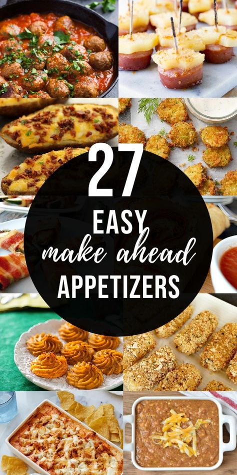 Happy Money Saver, Easy Make Ahead Appetizers, Happy Money, Frozen Appetizers, Make Ahead Appetizers, Appetizers Easy Finger Food, Best Appetizer Recipes, Finger Foods Easy, Easy Party Food