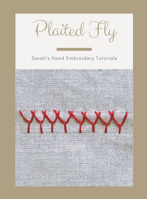 Fly Stitch Embroidery, Needlework Stitches, Hoop Crafts, Edge Embroidery, Fly Stitch, Stump Work, Crazy Quilts Patterns, Basic Hand Embroidery Stitches, Quilts Patterns