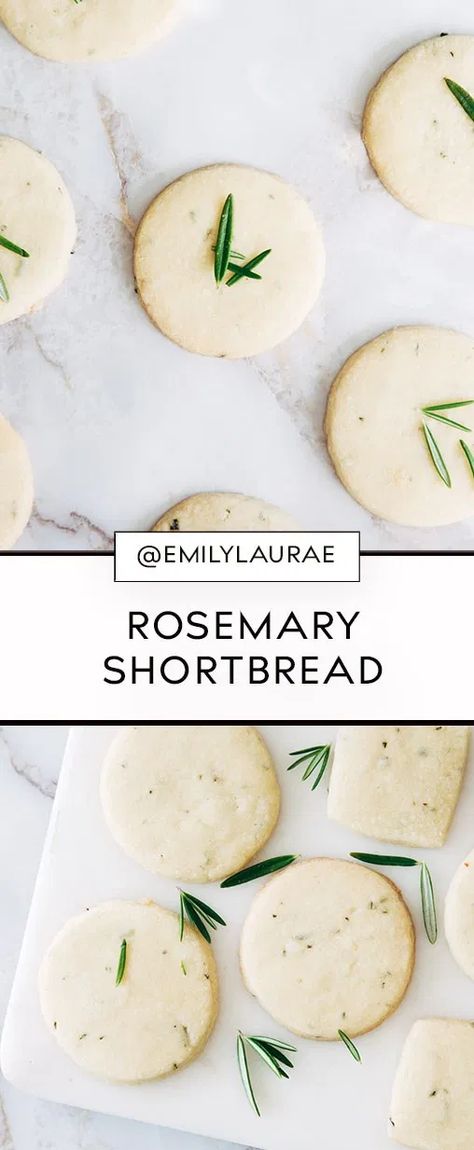 Rosemary Cookies, Rosemary Dessert, Rosemary Sugar Cookies, Rosemary Cookies Recipe, Rosemary Lemon Shortbread Cookies, Rosemary Honey Shortbread, Rosemary Shortbread Cookies Recipe, Rosemary Shortbread, Lemon Rosemary Shortbread Bars