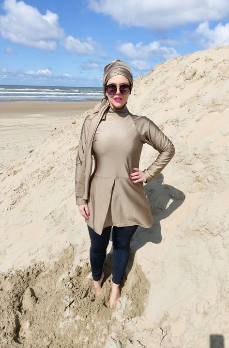 💦WonderfulinSwimwear Hidden Knot, Swim Turban, Islamic Swimwear, Swimwear Modest, Long Sleeve Swim, Modest Swimsuits, Modest Swimwear, Lycra Fabric, Holiday Wardrobe