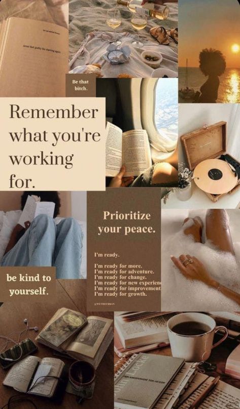 Asthetic Picture Wallpaper With Quote, Mood Boards Examples, 2024 Motivation Board, Fall Vision Board Wallpaper, 2024 Motivation Wallpaper, Sucess Aesthetic Girl, Manifest Collage, 2024 Vision Board Aesthetic Collage, Mindset Wallpaper Aesthetic