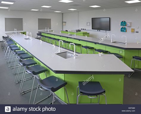 Teaching Area, School Interiors, School Layout, School Laboratory, Laboratory Design, Nuclear Physics, Science Labs, Science Laboratory, Work Benches