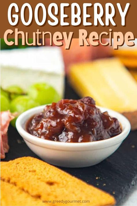 Gooseberry Chutney, Keto Sauce, Gooseberry Recipes, Chutney Recipe, Crumble Recipe, Chutney Recipes, Curries, Grocery List, Food App