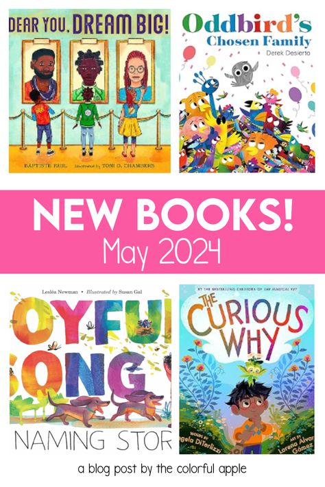 It's time for more books! I get so excited every month when new picture books come out and this month, there are quite a few! Check out these new May picture books that were released in 2024. Best Toddler Books, Nonfiction Books For Kids, Popular Childrens Books, Old Library, Best Children Books, New Children's Books, Read Alouds, New Picture, Story Of The World