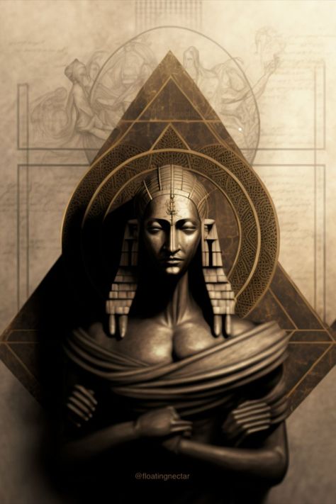 Primordial Goddess, God Of Wisdom, Spiritual Pictures, Ancient Sumerian, Goddess Of The Sea, Iphone Wallpaper For Guys, God's Wisdom, Secrets Of The Universe, Pirate Woman