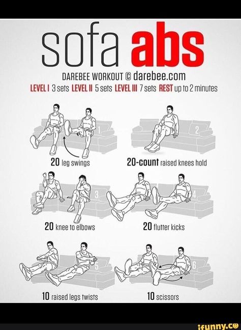 Exercises While Sitting, Darebee Workout, Workout Everyday, Sitting On The Couch, Workout Women, Summer Body Workouts, Ab Exercises, Quick Workout Routine, Lazy People