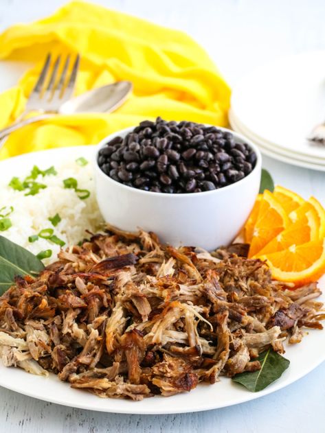 Slow-Roasted Cuban Pulled Pork Recipe - Pook's Pantry Recipe Blog Cuban Pulled Pork, Pulled Pork Roast, Pantry Recipe, Cuban Pork, Boneless Pork Shoulder, Pulled Pork Recipe, Pulled Pork Recipes, Slow Roast, Pork Recipe