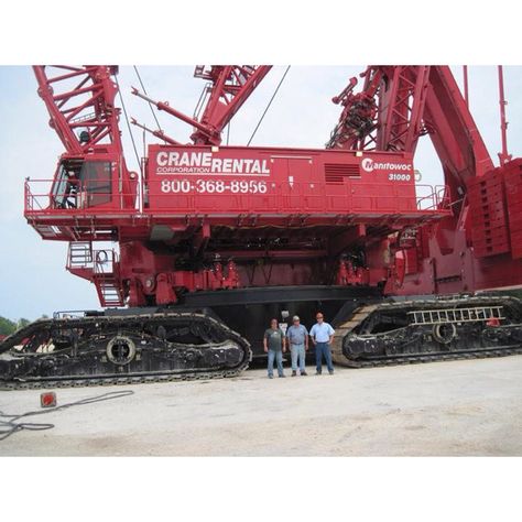 Manitowoc 31000 large capacity crawler Crane Manitowoc Cranes, Crane Lift, Crane Operator, Boilermaker, Crawler Crane, Caterpillar Equipment, Heavy Haul, Heavy Construction Equipment, Concrete Diy Projects