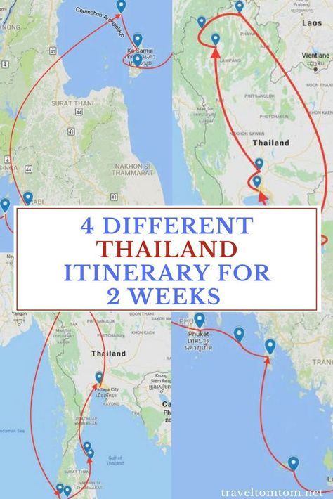 4 Times A Different Thailand Itinerary For 2 Weeks. Around the North and mainly concentrates on Culture, island hopping Thailand route, the best of both worlds and a fourth surprise itinerary that I would also highly suggest. #island #asia #beach #sun #vacation #travel #trip #traveltomtom #thailand #islandhopping #travelblogger #traveltips 2 Weeks In Thailand, Thailand Travel Destinations, Thailand Itinerary, Thailand Adventure, Thailand Vacation, Thailand Backpacking, Thailand Travel Tips, Thailand Travel Guide, Thailand Trip