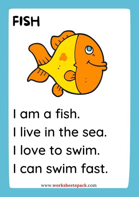 Free Sea Animals Reading Comprehension Worksheets - worksheetspack Animals Reading, English Poems For Kids, Phonics Reading Passages, First Grade Reading Comprehension, Reading Comprehension For Kids, English Stories For Kids, Reading Comprehension Lessons, Kindergarten Reading Activities, English Learning Books