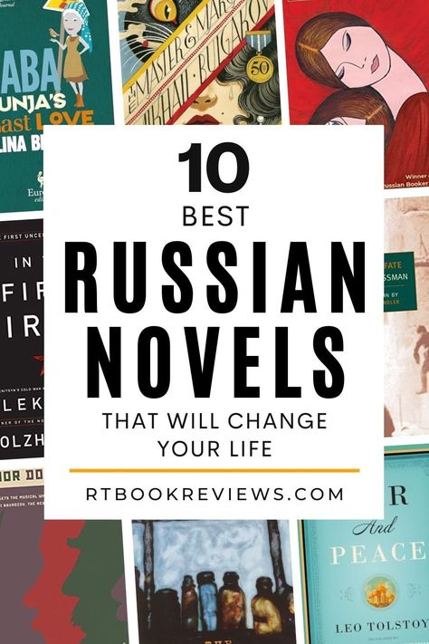 Many of us know classic Russian novels like War and Peace or Crime and Punishment. Themes like science, romance, and politics are used in captivating plots with unforgettable characters. Tap to see the top 10 Russian novels you'll want to read! #russianauthors #russianbookstoread #bestbookstoread Russian Novels, Russian Authors, Classic Books List, Russian Books, Classic Literature Books, Contemporary Novels, Classic Novels, Russian Literature, Recommended Books