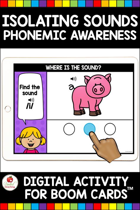 Sound Isolation Activities, Middle Sounds Activities, Phoneme Substitution Activities, Phoneme Segmentation Activities Kindergarten, Sound Substitution Activities, Family Literacy Night Activities, Sound Blending, Preschool Phonemic Awareness, Phonic Activities